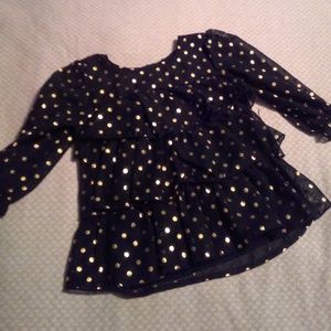 Baby Girl Party Top 6-9M